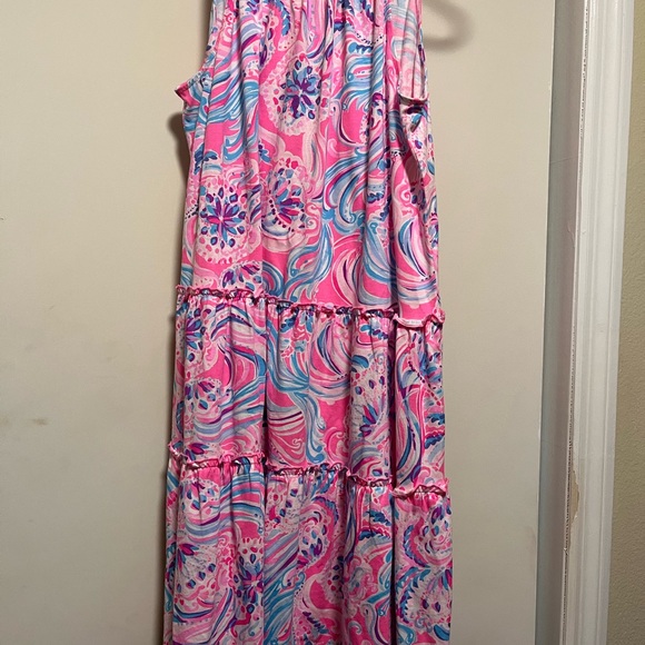 Lilly Pulitzer Evalyn Swing Halter Dress Size Medium Pink NWOT - Picture 3 of 11